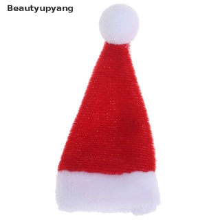 [Beautyupyang] หมวกคริสต์มาสจิ๋ว สําหรับตกแต่งบ้านตุ๊กตา 1/6 1/12 1 ชิ้น