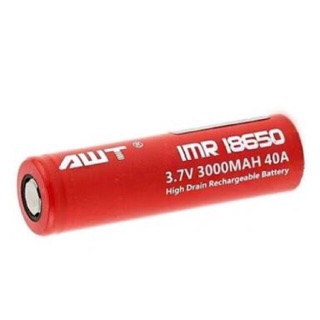 ถ่าน imr 18650 awt3000mah 40a