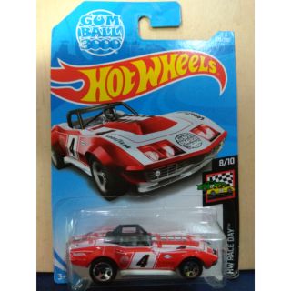 รถเหล็ก Hotwheels Chevrolet Corvette Racer Gumball Edition