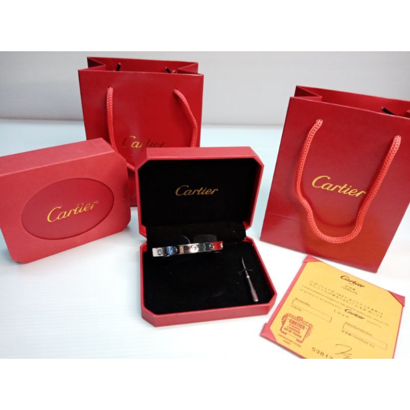 กำไล​ Cartier​ love​ งาน​ Hiend