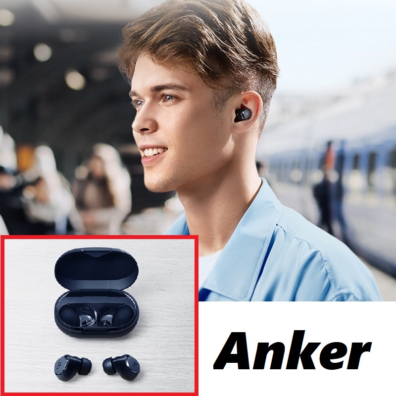 Anker Soundcore Space A40 หูฟังบลูทูธ ตัดเสียงรบกวน [ใช้งานได้นาน 50 ชั่วโมง]