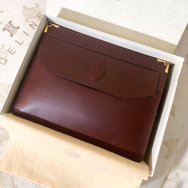 Cartier Clutch Bag (มีกล่อง+ผ้าคลุม)