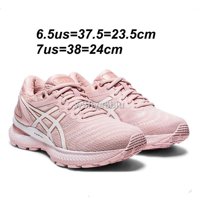 ⊕รองเท้าวิ่งผู้หญิง Asics GEL-NIMBUS 22 สีพีช (1012A587-703) ของแท้% จาก Shop #6