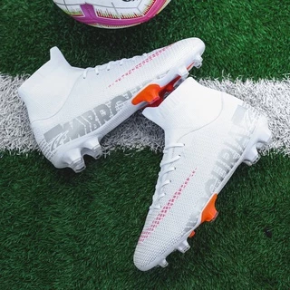 รองเท้าสตั๊ด รุ่น AG Soccer Shoes ชนิดหุ้มข้อ สำหรับฟุตซอล ฟุตบอล