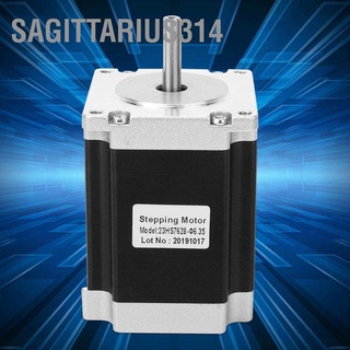 Sagittarius314 Nema 23 สเต็ปมอเตอร์ 1.8 23Hs7628 อุปกรณ์เสริมเครื่องพิมพ์ 3D พร้อมสายเคเบิล 4 Pin ความยาว 76 มม.