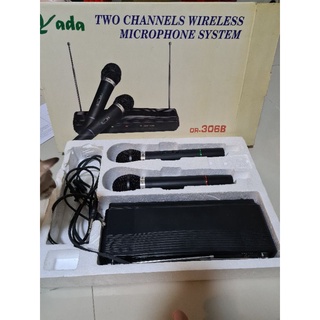 Yada ชุดไมค์ลอยคู่ ไร้สาย พร้อมเครื่องรับสัญญาณ Receiver