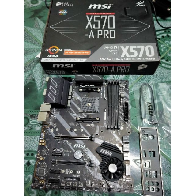 Msi x570-A PRO มือ2 ประกันเหลือ
