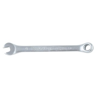 wrench COMBINATION WRENCH STANLEY 6MM Hand tools Hardware hand tools ประแจ ประแจแหวนข้างปากตาย STANLEY 6 MM เครื่องมือช่