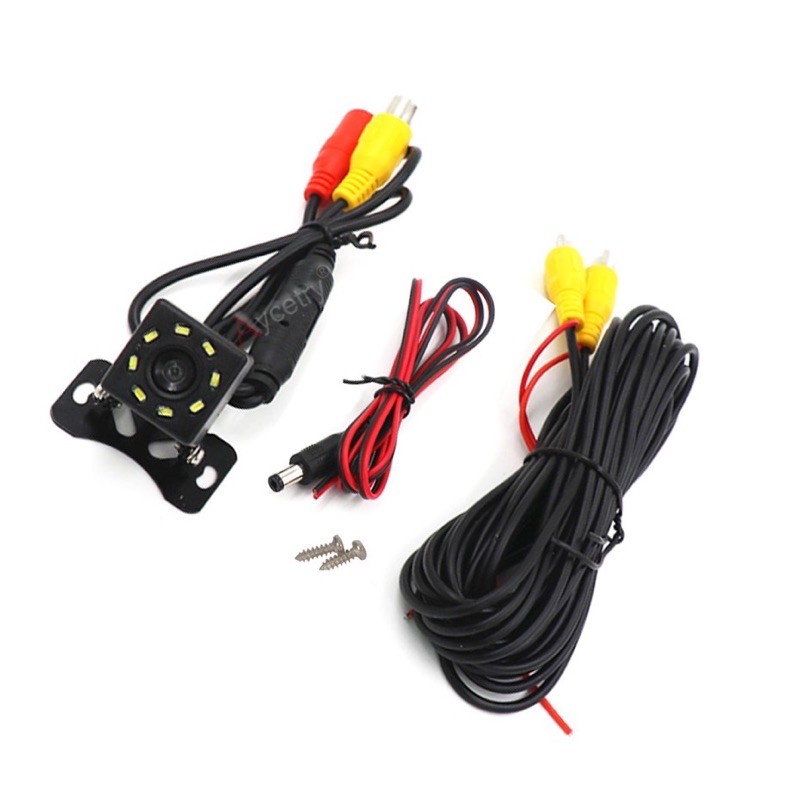 กล้องถอยหลัง กล้องมองหลัง มีLED8ดวง