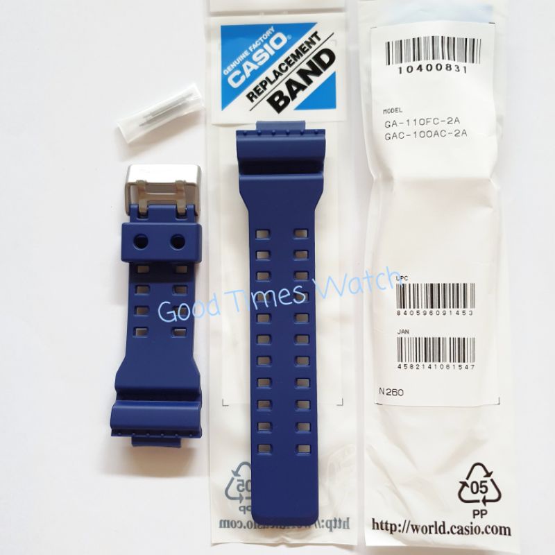 STRAP G-SHOCK GA-110FC-2A GAC-100AC GA 110FC GAC 100AC Casio ของแท้