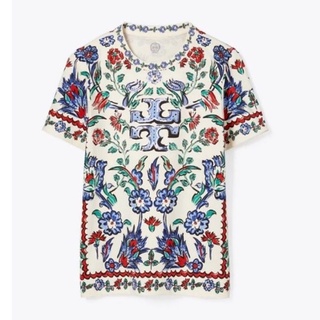 พรีฯ Tory Burch printed t-shirt size XS, S.