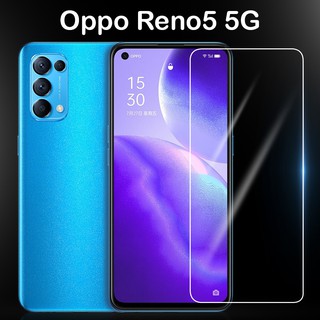 Pronto ฟิล์มกระจกใส   OPPO Reno5 5g   **แบบใสไม่เต็มจอและไม่ดันเครส