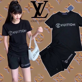 ชุดเซ็ต Louis Vuitton เสื้อยืด + กางเกงขาสั้น