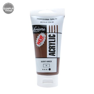 Louvre Acrylic 084 Burnt Umber 80 ml 8851596080844 (สี)