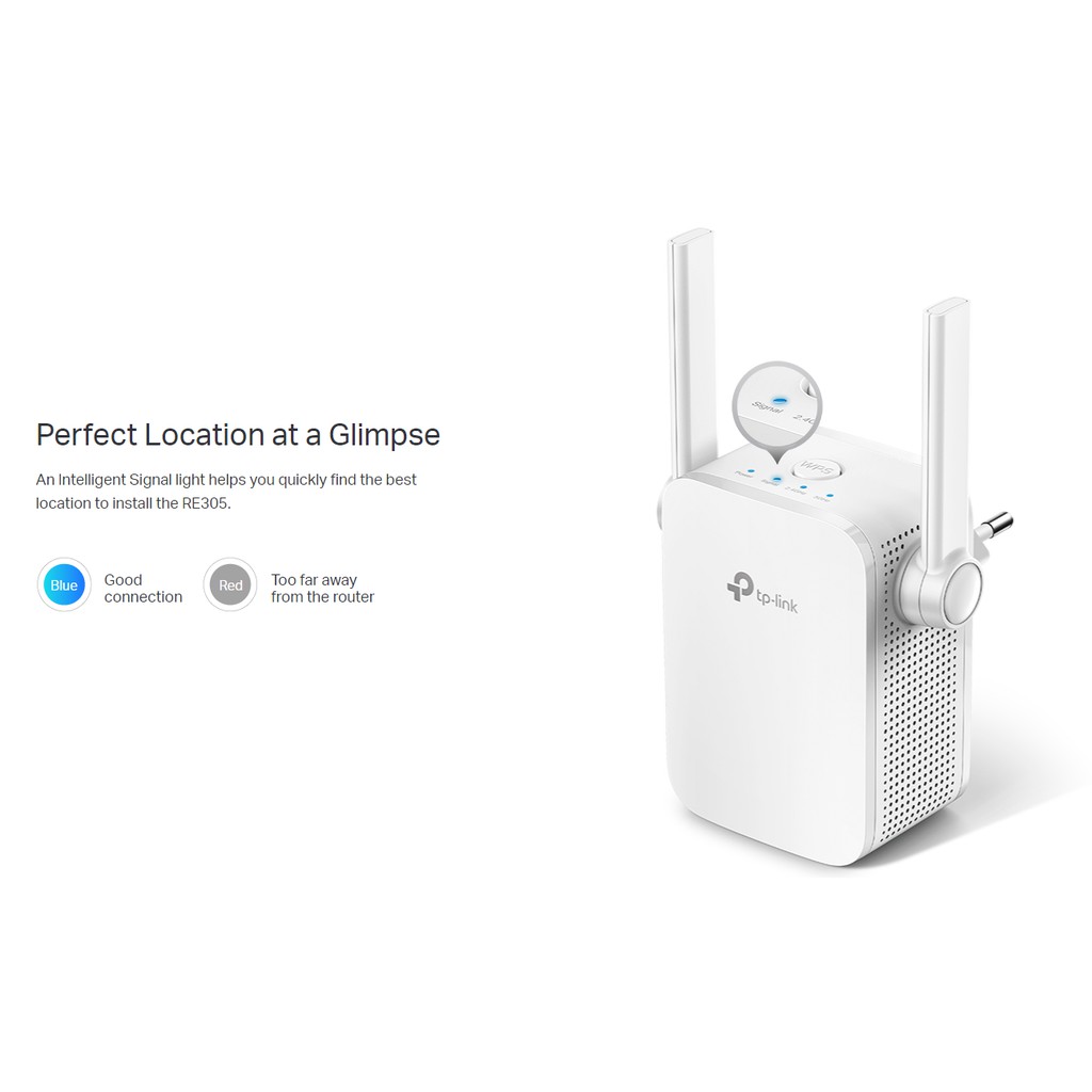 WI-FI RANGE EXTENDER (อุปกรณ์ขยายสัญญาณ) TP-LINK RE305 RANGE EXTENDER AC1200 – ประกันตลอดการใช้งาน ราคา ถูกที่สุด ดีลบีเคเค แกลเลอรีภาพที่ 5