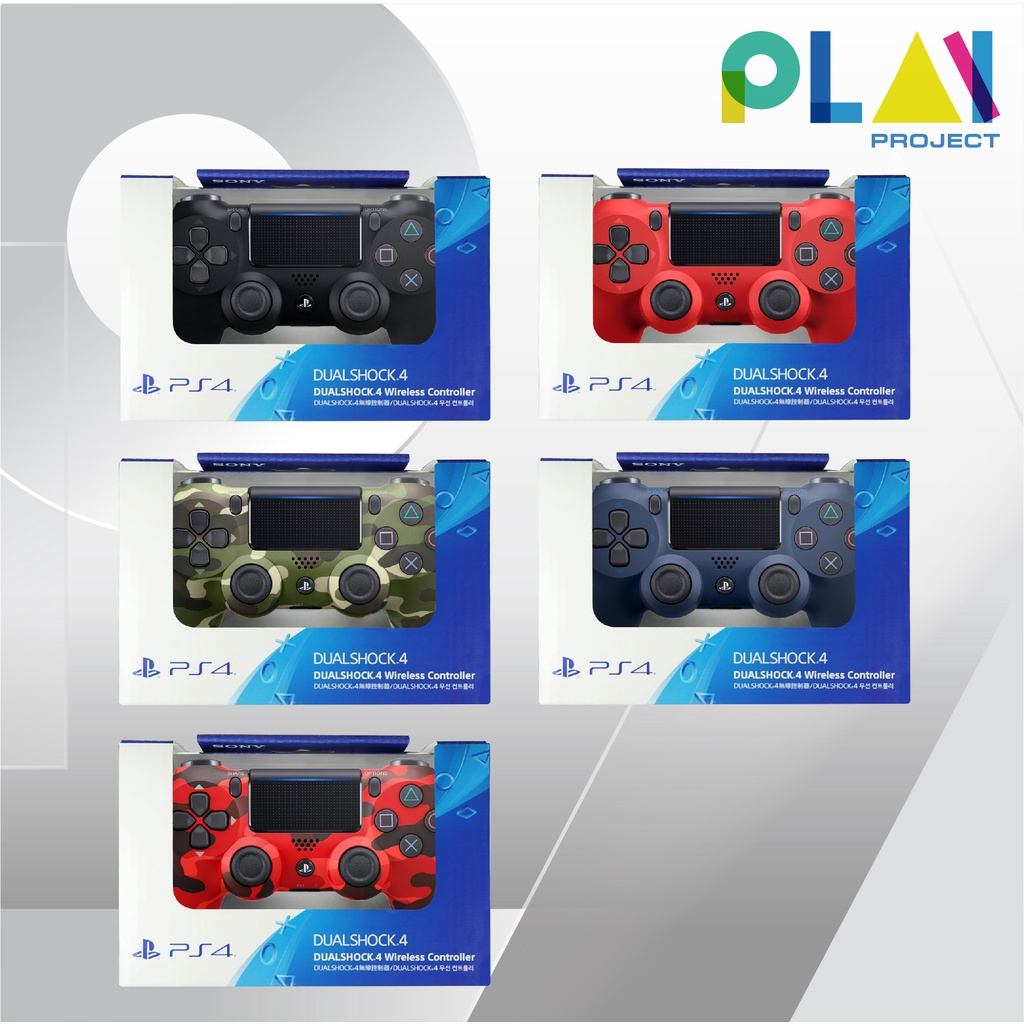 [ลดสูงสุด 1,000.- เก็บโค้ดในแชท] จอย PS4 GEN2 มือ1 [ประกันศูนย์ 1ปี] [ของแท้] [DUALSHOCK 4]