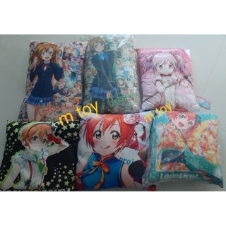 งานแท้ญี่ปุ่น  มือ1 หมอน madoka , Love live - Cushion Rin , Hanayo , Konoka