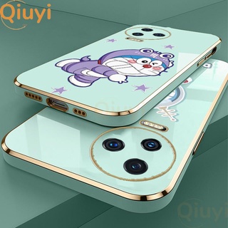 เคสโทรศัพท์มือถือซิลิโคน TPU แบบนิ่ม ลายการ์ตูนโดราเอมอน 6D กันกระแทก สําหรับ Infinix Note 12 Pro 4G X676B 308-7