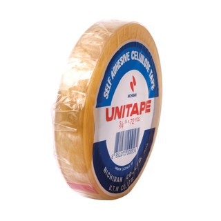 เทปใส แกน 3 นิ้ว (3/4 นิ้วx72 หลา) ยูนิเทป 3  (3/4  x 72 yd) core clear tape, uni tape