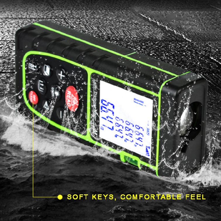 Handheld Digital Laser Point Measure Distance Meter Tape Range Finder ...
