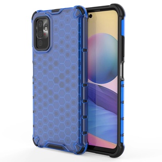 เคสโทรศัพท์มือถือ ยางซิลิโคนนิ่ม ใส กันกระแทก ลายรังผึ้ง สําหรับ Xiaomi Mi 11 10 Ultra 10T Lite 5G