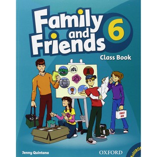 Se-ed (ซีเอ็ด) : หนังสือ Family and Friends 6  Class Book +Multi-ROM (P)