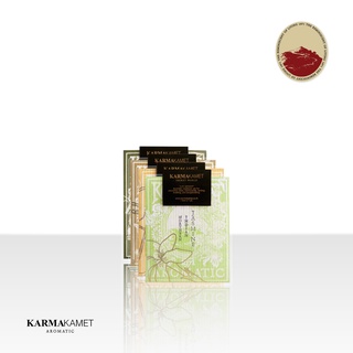 KARMAKAMET Life Memoir Aromatic Bookmark Set 1 คามาคาเมต แผ่นคั่นหนังสือหอมชุดที่ 1 แผ่นหอม หนังสือหอม แผ่นคั่นหอม