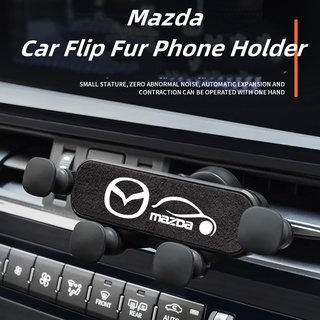 กรอบที่วางโทรศัพท์มือถือ แบบพับได้ สไตล์อิตาลี สําหรับ Mazda3 Mazda2 Mazda5 CX7 CX3 CX5 CX3 RX8