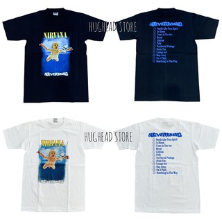 เสื้อยืดผ้าฝ้ายพิมพ์ลายNR133 เสื้อยืดวงร็อค NIRVANA เนวานา เสื้อวง เสื้อยืดเนวานา เสื้อวินเทจ