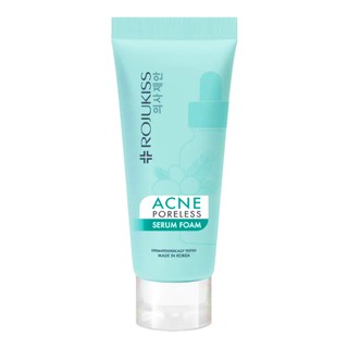 Rojukiss Acne Poreless Serum Foam โรจูคิส แอคเน่ พอร์เลส เซรั่ม โฟม 100g.