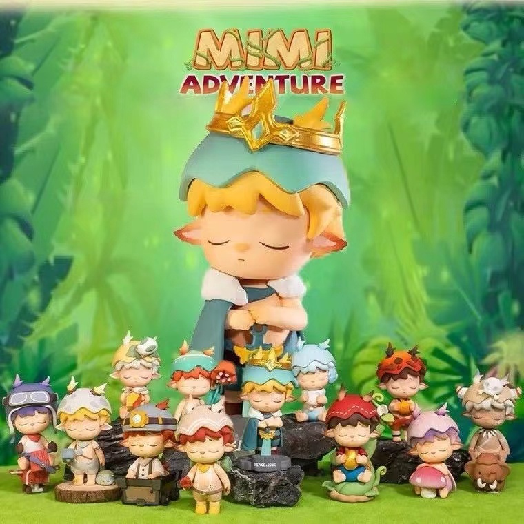 ☆ Mihu MIMI Adventure Blind Box อุปกรณ์เสริมสไตล์ตุ๊กตาน่ารักของเล่น