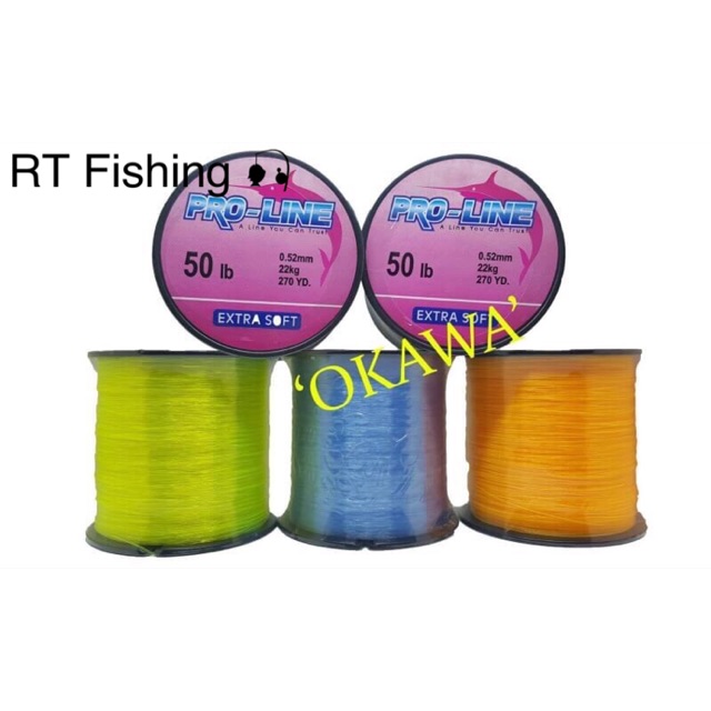 สายเอ็น Okawa Proline 1/8 พร้อมส่ง 10-40 ปอนด์