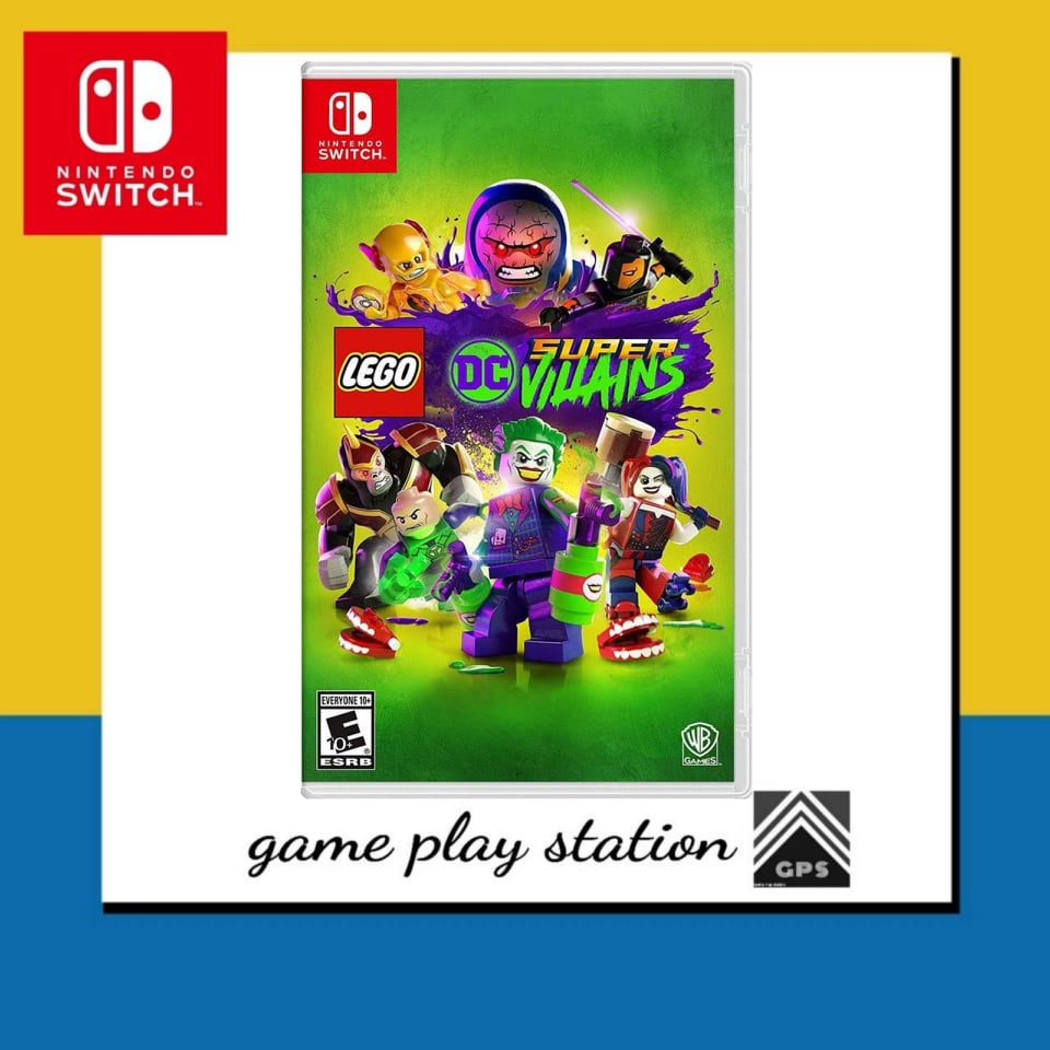 nintendo switch lego dc super villains ( english zone 1 )