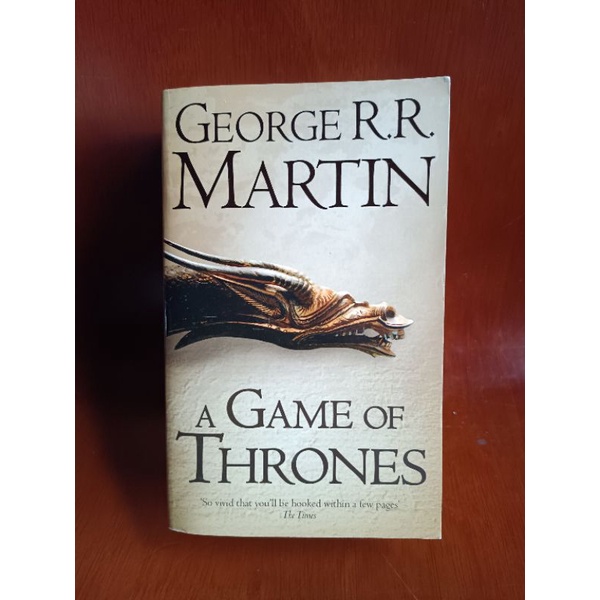 หนังสือภาษาอังกฤษมือสองสภาพดี เรื่อง a Game of thrones