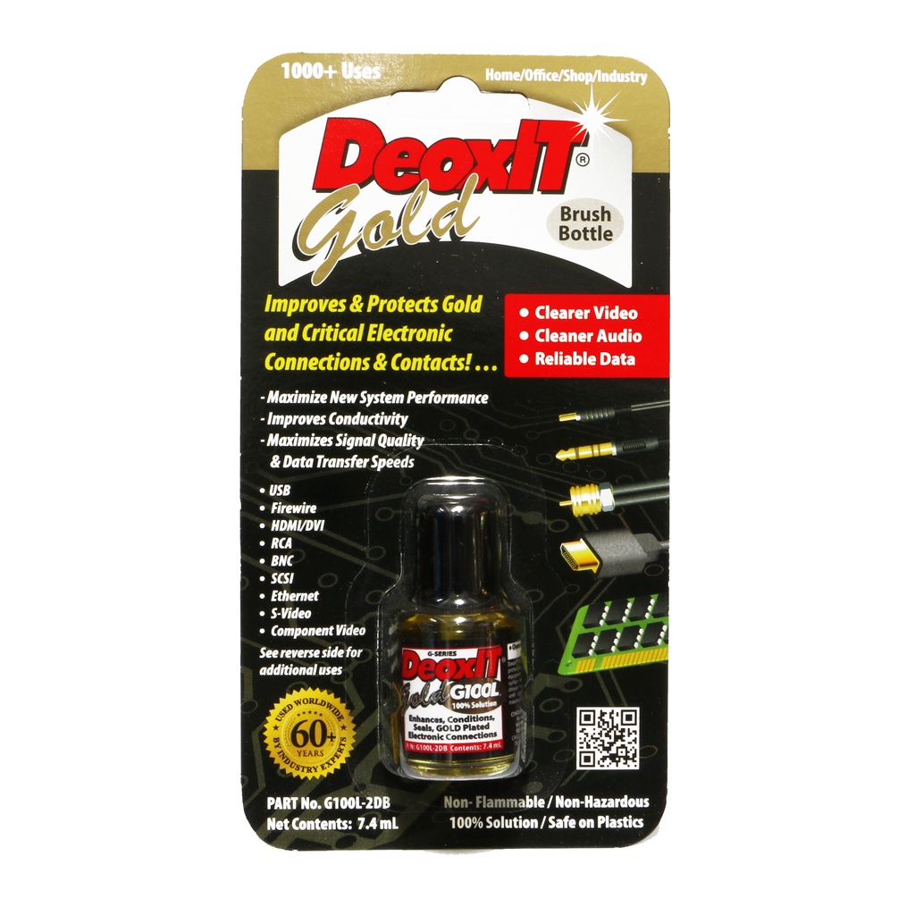 น้ำยาเคลือบกัน Oxide DeoxIT G100L-2DB ของแท้ / ProGold แบบขวด 7.4 ml / ร้าน All Cable