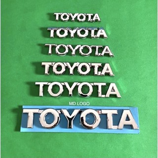 โลโก้TOYOTA ราคาต่อชิ้น