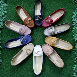 Size 41-45 รองเท้าคัทชู ตัว D หนังนิ่ม Lily Shose [โค้ด SEUWS722 ลด 20%]