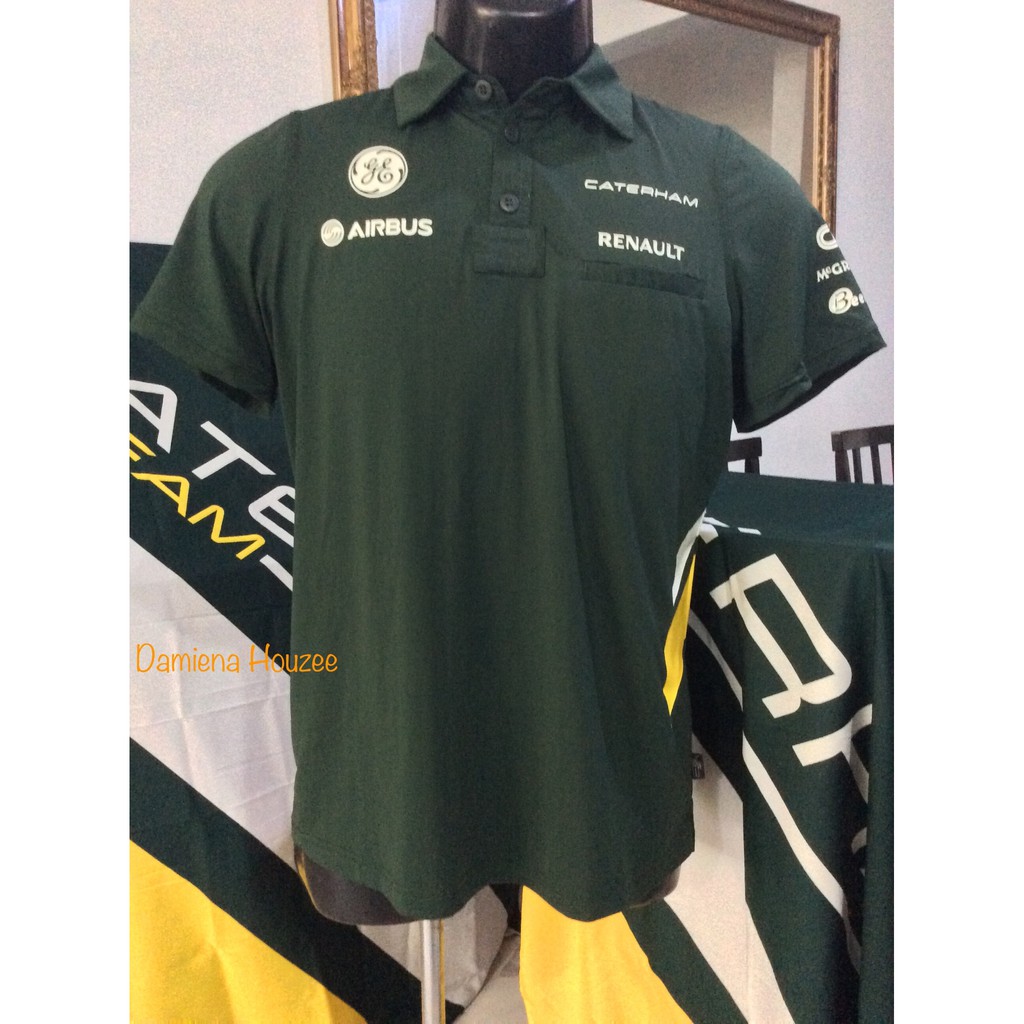 Caterham F1 Team HPE Performance Polo Tee