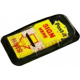 Post It Sign Here 3M