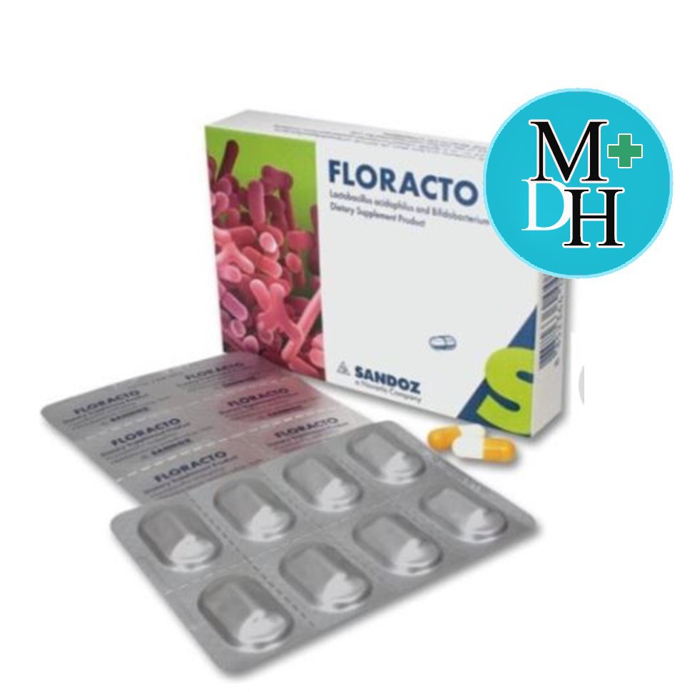 FLORACTO Probiotics 14 Cap  Probiotic ท้องเสียท้องผูก 15650