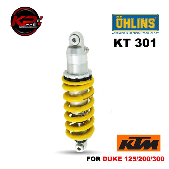 โช๊คหลัง OHLINS FOR KTM 125/200/300 DUKE (KT 301)
