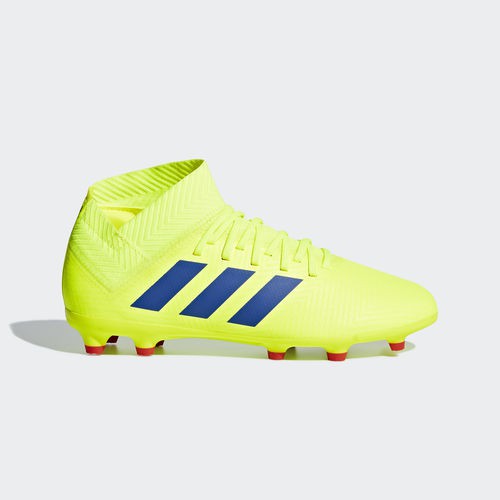 Adidas รองเท้าฟุตบอล FB J Shoe Nemeziz 18.3 FG CM8505 (2500)