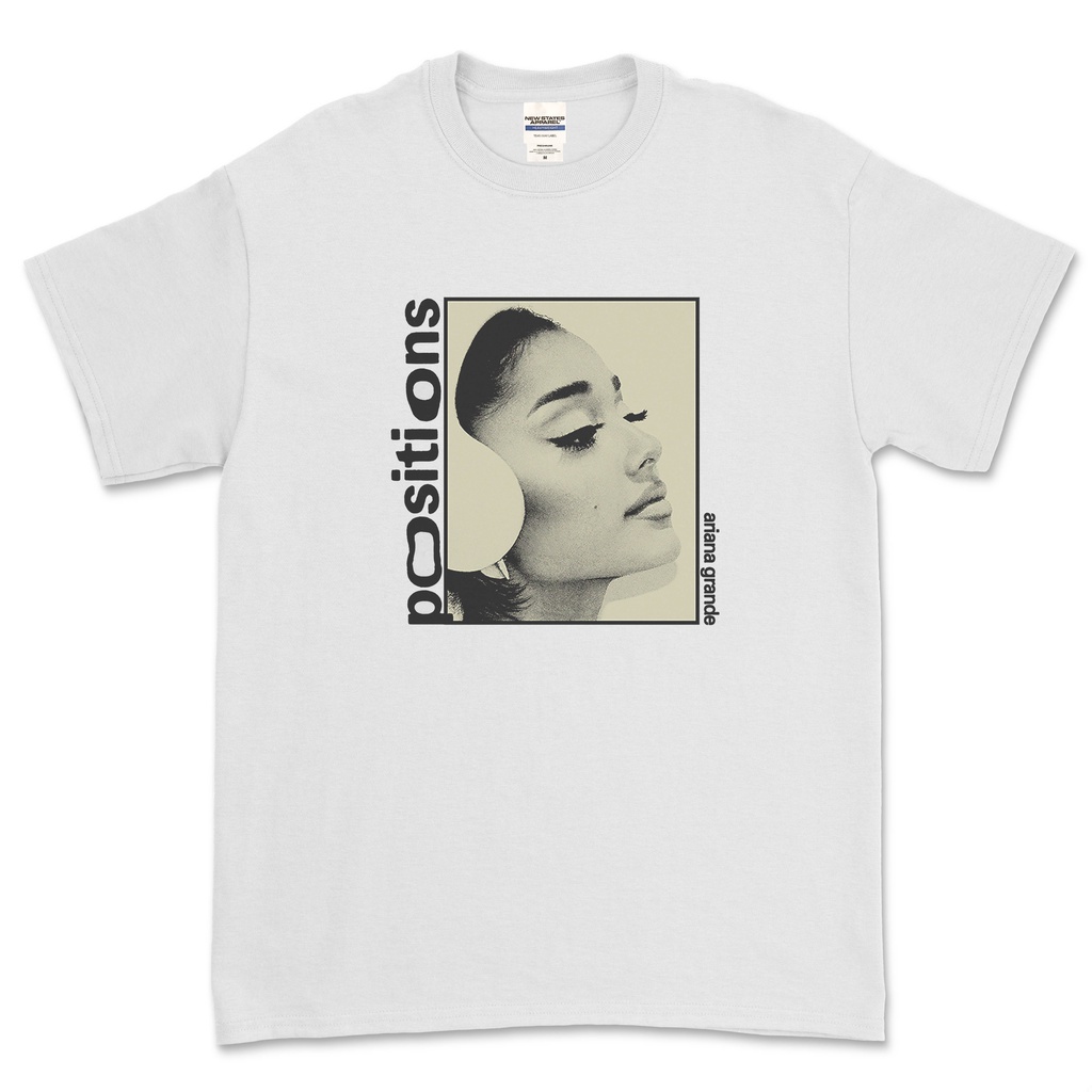 ARIANA GRANDE - เสื้อยืด POSITIONS / MUSIC