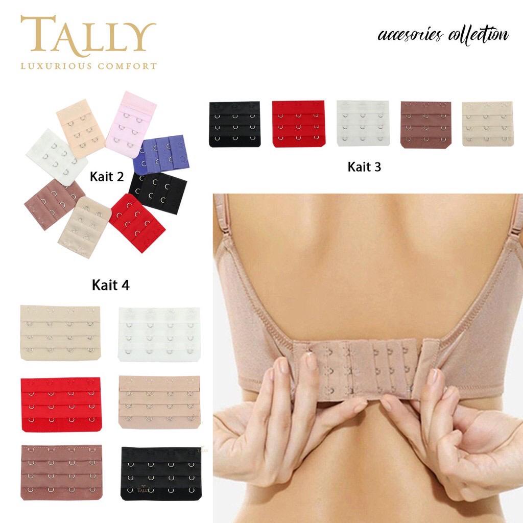 Tally Strap Bra Extension Bra Extension Extra Connector สายยางยืด Elastic Bra รอบตะขอเพิ่มเติมหญิงตั