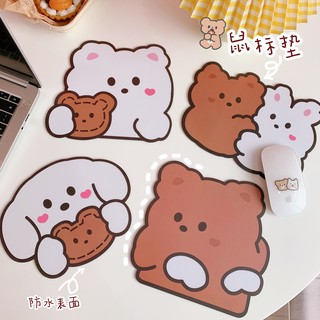 พร้อมส่ง ที่รองเมาส์น่ารัก แผ่นรองเมาส์ ลายน่ารัก สไตล์เกาหลี