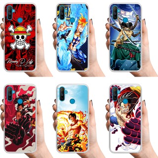 Case Cartoon One Piece Luffy Realme C3 เคส Case Soft TPU Silicone Matte Cover Casing เคสซิลิโค