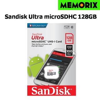 SanDisk Ultra MicroSDXC 128GB UHS-I ความเร็วสูงสุด 100 MB/s U1 A1