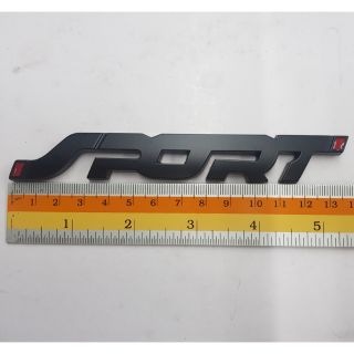 logo sport งาน เหล็ก 13.5 cm