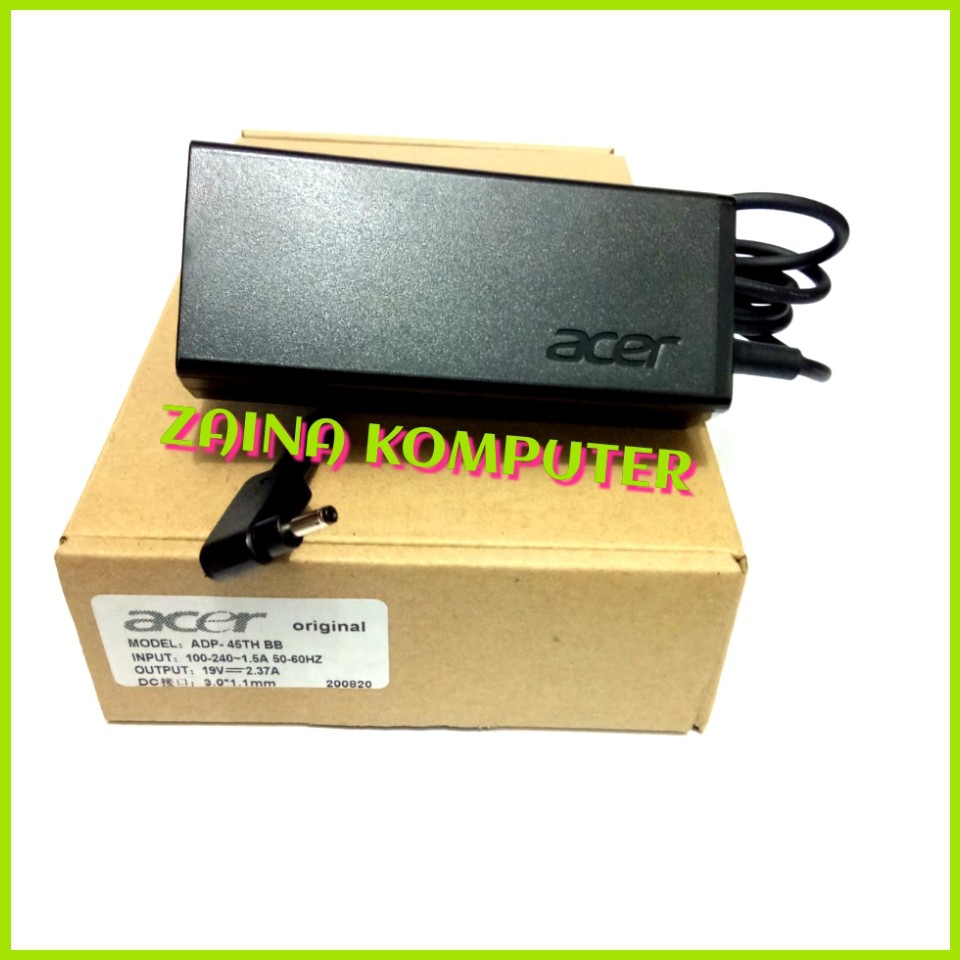 Acer Adapter 19V 2.37A dc 3.0 Aspire Switch 11 (SW5-141), 11 (SW5-171P)/ KP.04503.001, KP.04501.004.