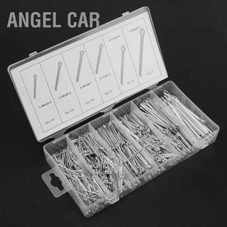 555pc/set Cotter Pin Mechanical Hitch Hair Tractor Fastener Clip Kit wit Case